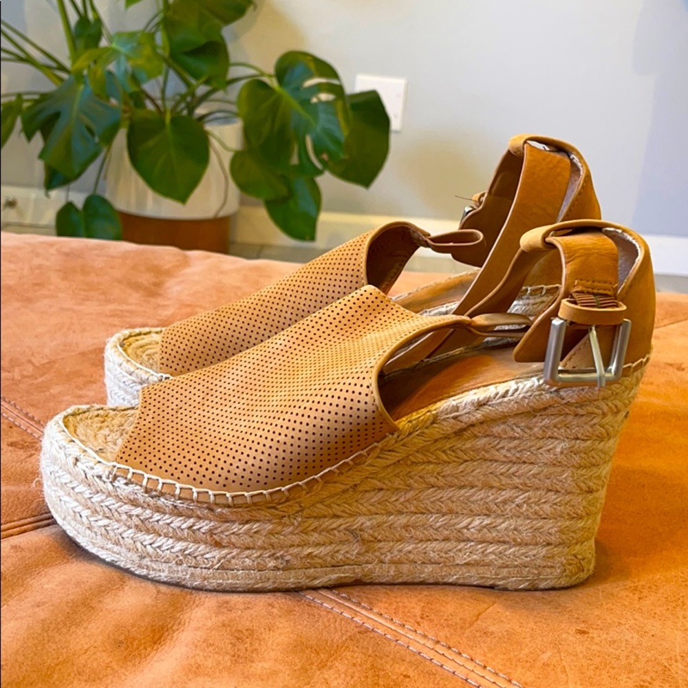 Marc Fisher Espadrille Wedge Sandals